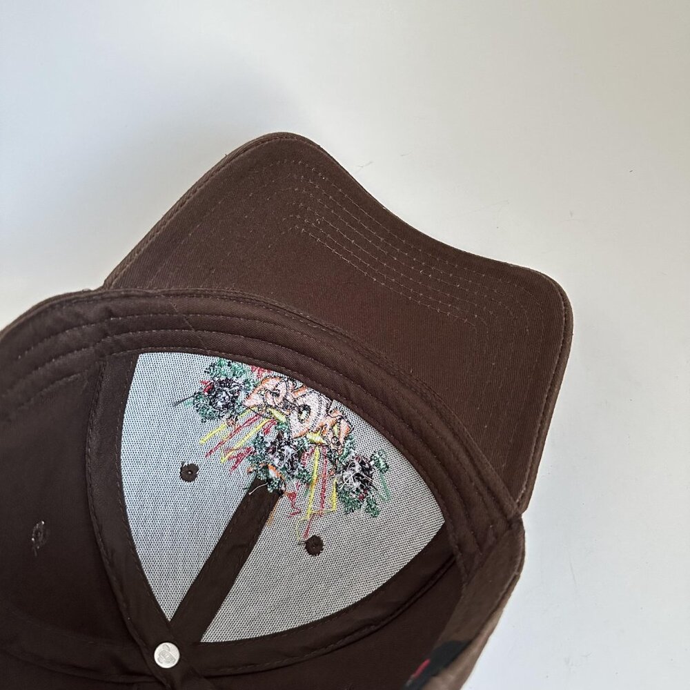 Corona Finest Fruits and Veggies Baseball Hat Strap Back OTTO 100% Cotton Brown - Picture 8 of 10